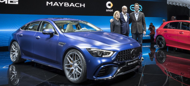 Mercedes auf dem Genfer Autosalon 2018: Live-Mercedes-Bilder vom Parkett des 88. Genfer Auto Salons 