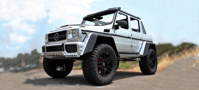 Tuning: Mercedes-Benz G500 4X4²: In aller Offenheit: Umbau eines Brabus G 500 4x4² zum Landaulet