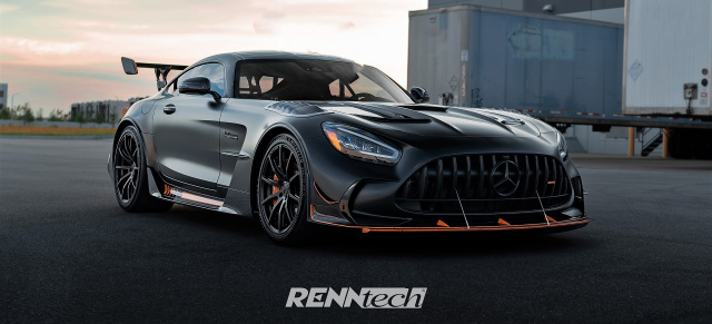 Mercedes-AMG GT Black Series mit 1.066 PS: RENNtech präsentiert  stärksten AMG GT Black Series der Welt