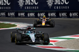 Schwieriges Formel 1 Wochenende für die Silberpfeile beim GP von Italien: Lewis Hamilton und George Russell auf den Plätzen fünf und sieben.