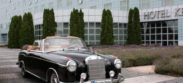 Aus Experten-Hand: 1958 Mercedes-Benz Ponton Cabrio: Die Ponton-Manufaktur versteht sich auf Mercedes-Benz Oldtimer dieser Baureihe