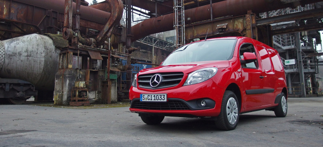 Fahrbericht: Roter Flitzer: Mercedes-Benz Citan 111 CDI Kastenwagen Extralang