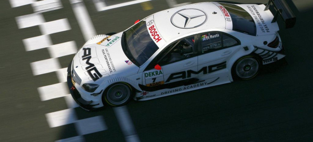 Oschersleben: Doppelsieg für Daimler-Duo: Der Stern strahlt in Oschersleben: Paul di Resta siegt vor Bruno Spengler - DTM-Meisterschaft schon perfekt?