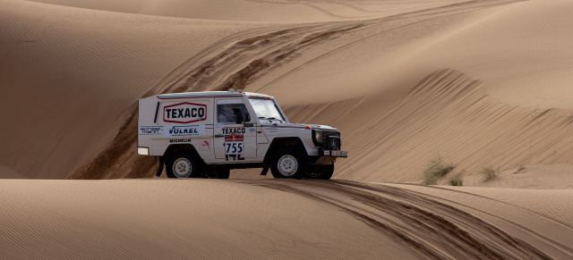 Exklusiv: Abenteuerreise Rallye Dakar - mit der eigenen G-Klasse im Service-Team dabei sein: Mitfahren bei der Dakar Classic – auch mit einer modernen G-Klasse