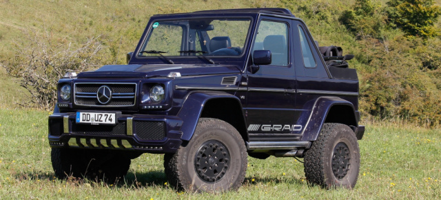 „G“-ipfelstürmer: Mercedes G400: 2002er W463 will hoch hinaus