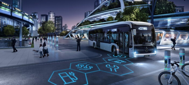 Daimler Buses: Busmobilität von morgen: Daimler Buses auf der „Busworld Europe“ 2019 (18.-23.10. 2019)