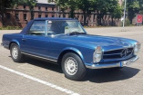 Autodiebstahl in Düsseldorf: Mercedes-Benz 280 SL Pagode (W113) geklaut