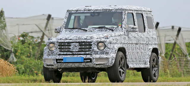 Erlkönig erwischt!: Neue Bilder der kommenden Mercedes-Benz G-Klasse