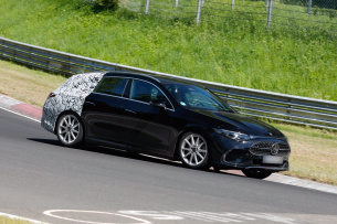 Mercedes Erlkönig erwischt: Spy Shot: Aktuelle Bilder vom CLA Shooting Brake 2026