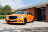 XXL Mercedes E-Klasse - made in Germany: Stretch(limousine)-Kombi X-Orange von Binz