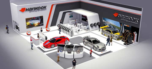 Essen Motor Show: Hankook zeigt Weltpremieren: Reifenhersteller an angestammter Stelle in Halle 10