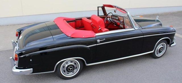 Familien-Angelegenheit (Mercedes W180-II): 1958er Mercedes 220S Cabriolet  in dritter Generation gehegt und gepflegt