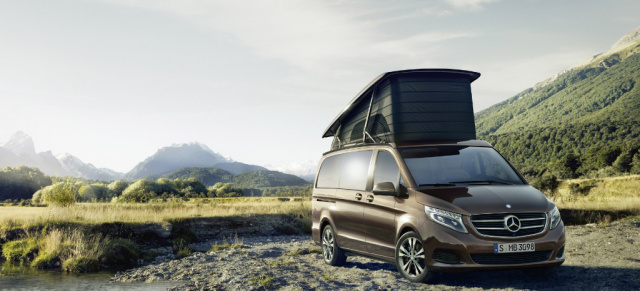 V-Klasse-Reisemobil: Der neue Marco Polo von Mercedes-Benz: Premiere beim Caravan Salon in Düsseldorf (30.08. bis 07.09.2014)