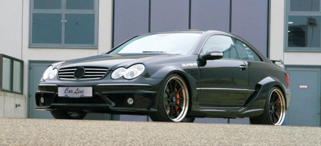 Sport hoch drei: Leistungsstarkes Sport Coupé CLP 5000 DTM : Wuchtiges Mercedes Tuning: 2003er Mercedes-Benz CLK 500 (W209)
