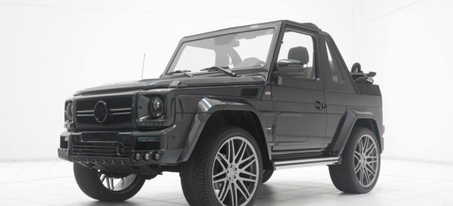 Frische-Kick: BRABUS 6.1 Widestar für Mercedes G Cabriolet: Das Mercedes G500 Cabrio BRABUS ist eine G-lungene Offenbarung