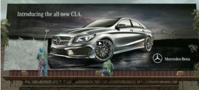 Der Star des Super Bowls 2013: Mercedes-Benz CLA : Kate Upton, Willem Dafoe und Usher spielen im Mercedes-Benz Werbefilm mit