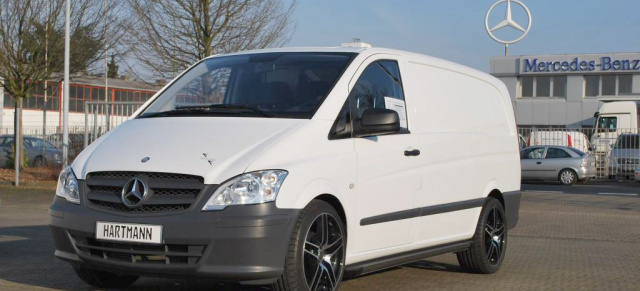 Van schon - den schon: Neues "Metro Sportster" Kit für Mercedes Vito: Neues Design-Kit für den Transporter von Mercedes-Benz von Hartmann Tuning