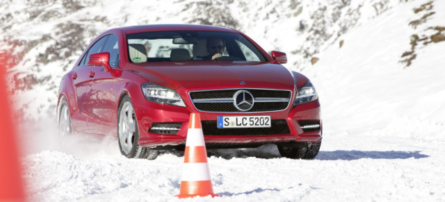 Tipp: bei Schnee immer mit ESP und ASR!: Die Anti-Schlupfregelung bei glatten Straßen nicht deaktivieren! 