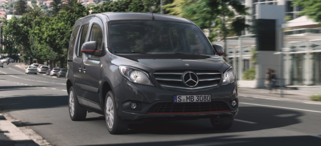 Update für den Mercedes-Benz Citan: Mercedes-Benz Citan Tourer ab sofort mit neuer Motorengeneration und sportlichem Design-Paket erhältlich 