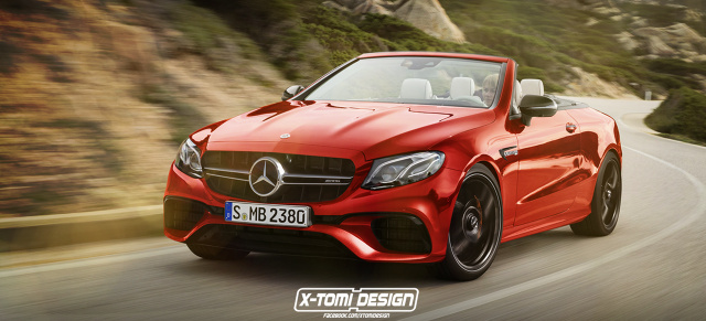 Mercedes von morgen: Visionär: So würde ein Mercedes-AMG E63 Cabriolet ausschauen