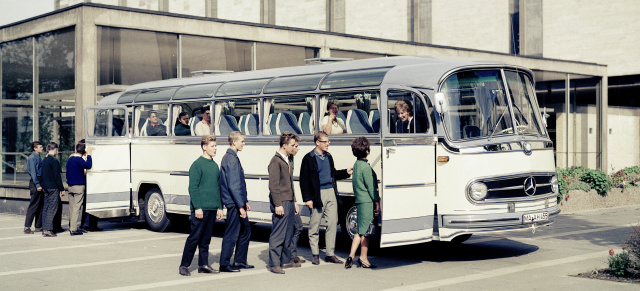 Omnibus Mercedes-Benz O 321 H/HL (1954 bis 1964): Der O 321 H/HL macht Mercedes-Benz zum führenden Bushersteller