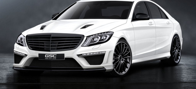 In Vorbereitung: GSC-Tuning-Kit für die neue Mercedes S-Klasse : Vorgucker auf das W222-Zubehör von German Special Customs