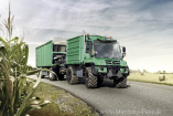 Mercedes-Power to the Bauer! Mercedes auf der Agritechnica (10.11.-16.11) : Mehr Effizienz in Landwirtschaft und Agrologistik durch neuen Unimog und neuen Arocs