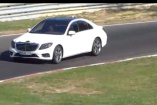 Erlkönig im Video: Neue Mercedes-S-Klasse auf dem Nürburgring: Bewegte Bilder vom kommenden Mercedes-Benz Oberklassemodell (W222)