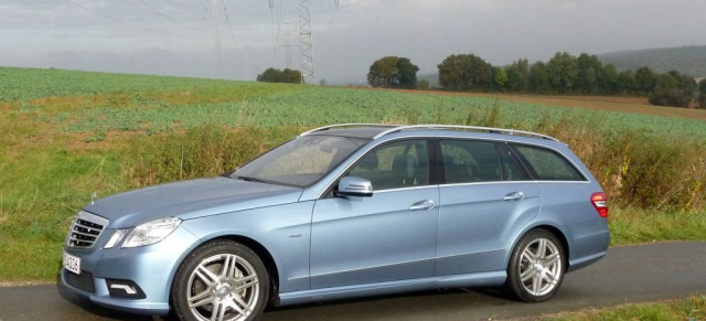 Fahrbericht: Mercedes E 350 CDI Blue Efficency  T-Modell: Der Raumgleiter!: Das neue E-Klasse T-Modell überzeugt durch Raum und Gleit!