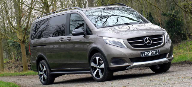 Mercedes V-Klasse im SUV-Look: VANSPORTS by Hartmann Tuning präsentiert den VP-GraVity