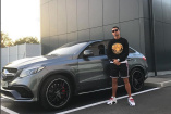 Stars und der Stern: C292 für CR7: Fußballstar Ronaldo und sein neues Mercedes-AMG GLE 63 S Coupé  