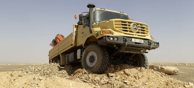 Abenteuer & Allrad: Allradfahrzeuge von Mercedes-Benz auf der größten Offroad-Messe der Welt 