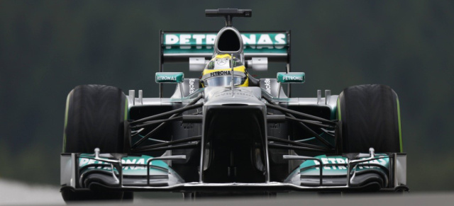 Formel 1: Vorbericht GP Italien: Die schnellen Mercedes Silberpfeile gehören in Monza zu den Favoriten