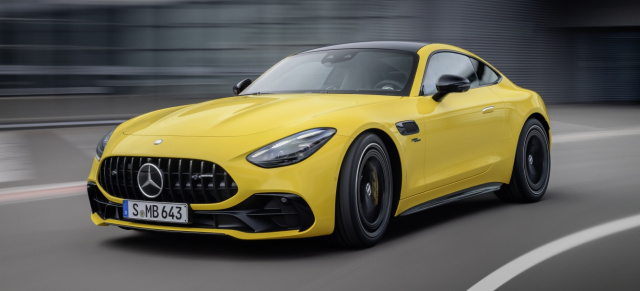 Bestellfreigabe: Mercedes-AMG GT 43 Coupé: Verkaufsstart: Der AMG GT 43 ist ab  118.388 Euro zu haben