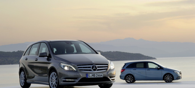 Videos und Bilder: Das ist die neue Mercedes-Benz B-Klasse!: Ab November 2011 im Handel - der Sports Tourer begründet ein neues Zeitalter in der Kompaktklasse