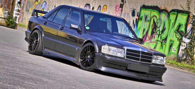 Mercedes Fieber: Evo forever! (W201): Von wegen Baby-Benz: Mercedes 2.5-16 im gierigen Evo-Kleid