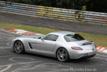 Ungetarnt: Mercedes SLS AMG  E-CELL Serienmodell: Aktuelle Bilder vom bald kaufbaren AMG Stromer