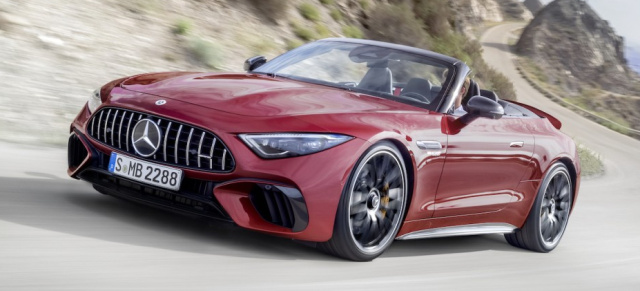 Wow-Car-Premiere: Das ist der neue Mercedes-AMG SL R232: Roadster-Ikone reloaded