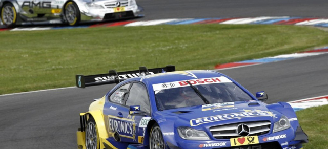 DTM: Gary Paffett gewinnt auf dem Lausitzring: 20. DTM-Sieg von Gary Paffett (EURONICS Mercedes AMG C-Coupé) 