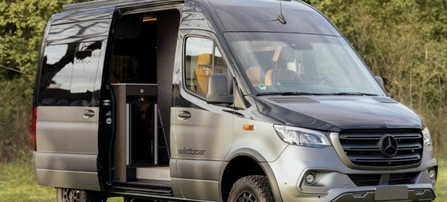 Zubehör für den Mercedes-Benz Sprinter: Wildboar-Exterieur für den Sprinter von VanSports