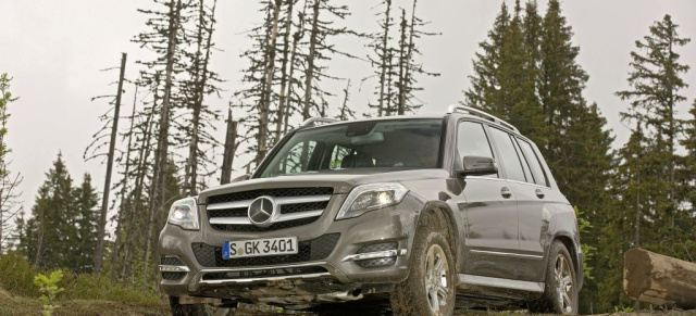 Fahrbericht: Der neue Mercedes GLK: Ende im Gelände?: fahrbericht: Mercedes-Benz spendiert dem neuen GLK eine tolle Siebengang-Automatik, zahlreiche Assistenzsysteme und einen erstarkten Diesel-V6 - Text: Thomas Ebeling, Fotos: Dirk Weyhenmeyer