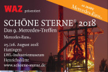 SCHÖNE STERNE® 2018: August 25th & 26th in Hattingen: All about the big Mercedes festival in Hattingen in english language