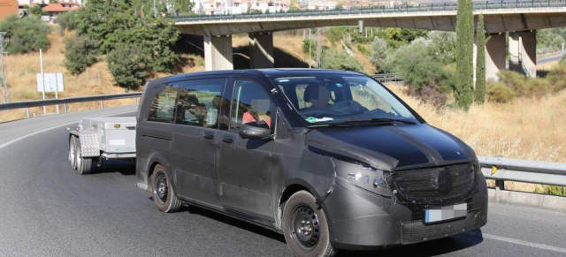 Erkönig erwischt: Mercedes-Benz Viano 2014: Aktuelle Bilder von der kommenden Mercedes-Van-Generation