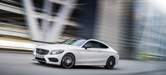 Premiere in Genf: Mercedes-AMG C43 Coupé: Das  neue  Mercedes-AMG C 43 Coupé debütiert in Genf