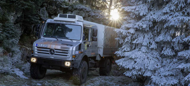 Unimog at work: Für alle Notfälle gewappnet:  Unimog für die Bergwacht Schwarzwald 