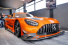 Premiere: Der neue Mercedes-AMG GT3 - zu haben ab 399.000 € netto: Thrilling machine: Der neue GT3 soll den Stern auf den Rennstrecken zum Leuchten bringen