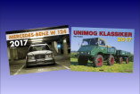 2017 Kalender vom Heel-Verlag: Unimog- und W124-Kalender für 2017