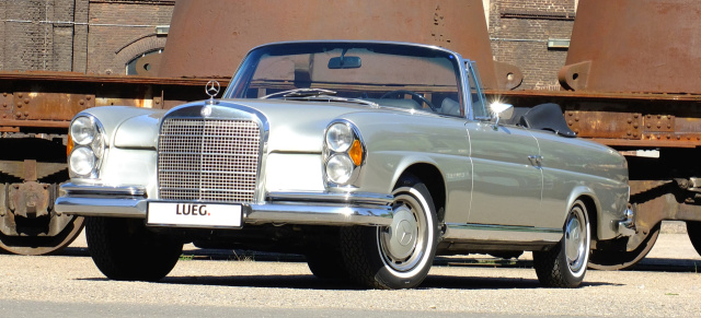 Zeitlos schön und selten: 1969 Mercedes-Benz 280 SE Cabrio (W111) von LUEG Classic