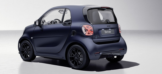 smart Sondermodell: Kleiner Sonderling: smart EQ fortwo edition bluedawn