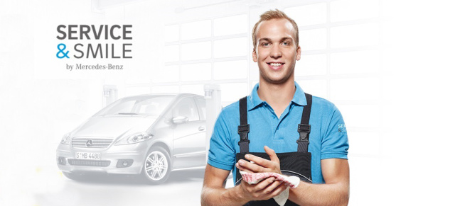 SERVICE & SMILE  by Mercedes Benz: Ab 27.06.2016  gibt es das Mercedes-Serviceangebot für ältere Sterne auch in Berlin